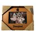 Disney Accents | Disneyland Picture Photo Frame 4x6 Brown Wood Disney Park New Gift 2124 | Color: Brown/Tan | Size: Os