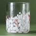 Anthropologie Dining | Anthropologie Festive Icon Juice Glass *Candy Cane* New! | Color: Red/White | Size: Os