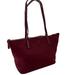 Kate Spade Bags | Kate Spade New York Cranberry Red Canvas Tote Shoulder Bag Purse Large Handbag | Color: Red | Size: Os