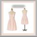 Anthropologie Dresses | Anthropologie Moulinette Soeurs Halter Dot Striped Dress Size 4 | Color: Cream/Red | Size: 4