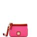 Dooney & Bourke Bags | Dooney & Bourke Pebble Grain Medium Wristlet - Hot Pink | Color: Pink | Size: Os