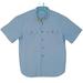 Carhartt Shirts | Mens Carhartt Light Wash Denim Blue Relaxed Fit Button-Down Shirt S200 Cbl Sz Xl | Color: Blue | Size: Xl