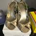 Nine West Shoes | - Nine West Strap Shoe Women’s Champagne Color | Color: Brown/Cream | Size: 8.5