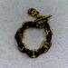 Michael Kors Jewelry | Michael Kors Color Block Gold Tortoise Toggle Chain Bracelet | Color: Gold | Size: Os