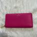 Kate Spade Bags | Kate Spade Hot Pink Long Full Zip Wallet | Color: Pink | Size: Os