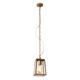 Astro Calvi Pendant 215, Dimmable Outdoor Pendant (Antique Brass) E27/ES - Smart Bulb Compatible, Designed in Britain - 1306006 - 3 Years Guarantee