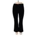 Gap Dress Pants - Super Low Rise Flared Leg Boyfriend: Black Bottoms - Women's Size 33