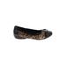 Clarks Flats: Black Animal Print Shoes - Women's Size 5