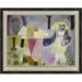 Wendover Art Group Black Columns in a Landscape - Single Picture Frame Print on Paper in Brown/Gray/Pink | 21 H x 26 W x 1.5 D in | Wayfair