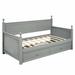 Red Barrel Studio® Oakhaven Daybed Wood in Gray | 43 H x 41.8 W x 80.5 D in | Wayfair EB7B2BEEB9B544AEAE4F2E7CFB02FEA9