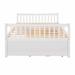 Harriet Bee Jasai Daybed Wood in Brown/White | Twin | Wayfair 98672FD5B30D4C31BD7A9027CB4E1B3B