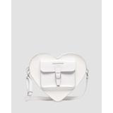 Heart Shaped Leather Backpack - White - Dr. Martens Backpacks