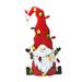 EKOUSN Black and Friday Deals Merry Christmas Yard Stake Sign Decoration Snowman Santa Claus Garden Stake Holiday Outdoor Wedding Christmas Decoration Navidad