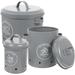 3 Pcs Potato Storage Bucket Open-hole Metal Container Lid Garden Planter Bags Garlic Keeper Food Household Wrought Iron