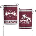 Mississippi State 12.5â€� x 18 Double Sided Yard and Garden College Banner Flag Is Printed in the USA