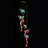 Solar Wind Chime Light Solar Light Yard Decoration Lamp Solar Powered Light LED Wind Bell Wind Chime Light