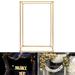 Golden Metal Wedding Arch Backdrop Stand Party Flower Balloon Frame Rack Square