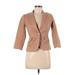 The Limited Blazer Jacket: Tan Jackets & Outerwear - Women's Size 2X-Small Petite