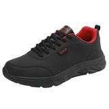 Ierhent Mens Fashion Sneakers Mens Tennis Shoes Low Top Fashion Sneakers Casual Shoe for Men Red 41