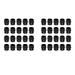 40Pcs Soft Silicone Golf Ferrules for Ping G410 G425 Shaft Sleeve Adapter Tip 0.335 0.350 Golf Club Shafts Accessories