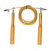 Skipping Rope Strong Durable Adjustable Flexible Reliable Professional Convenient Exercise Supplies for Indoor OutdoorAluminum Alloy Gold