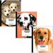 AUKSales Composition Notebook Ultra Hard Cover Design Assorted Covers Dogs Pack of 48 | 9-3/4 x 7-1/2 Wide Ruled | 100 sheets (200 Pages) | Ideal for bulk buyers