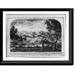 Historic Framed Print Spring Hill Farm. The resident of Capt. George Snizer... twenty miles from St. Louis 17-7/8 x 21-7/8