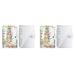 4 Pieces A6 Transparent Soft PVC 6-Ring Binder Cover Notebook Binder Cover Round Ring Clear Binder Cover Protector