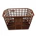 Bike Basket Front Bike Frame Basket Pet Carrier Organizer Handlebar Basket for Riding Trips Shopping Picnic