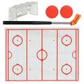 1 Set of Ice Hockey Game Mini Ice Hockey Playset Ice Hockey Pucks Parts Kit for Family