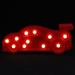 Car Lights Decorative Stage Photo Props (red) Nightlight Mini Cute Room Lamp Shaped Desk Lamps Child