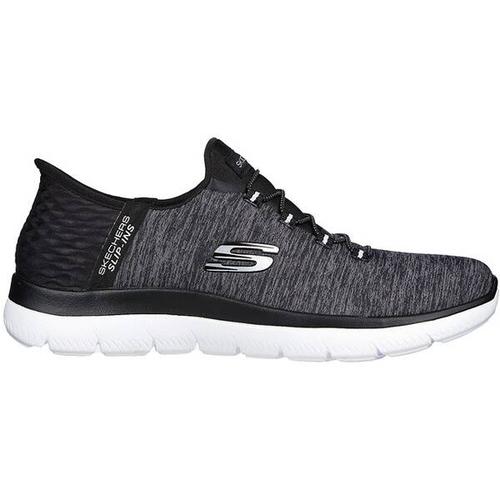 SKECHERS Damen Freizeitschuhe SUMMITS-DAZZLING HAZE, Größe 37 ½ in Schwarz