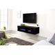Galicia 120Cm Wall Tv Unit With Led Black