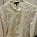 Polo By Ralph Lauren Tops | Beautiful Cut Out Lace Top. Pretty With Jeans Or Dressy Skirt Or Pants. | Color: White | Size: 8