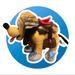 Disney Toys | Disney Pluto Davy Crockett Raccoon Hat Moccasins | Color: Black/Yellow | Size: One Size