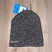 Columbia Accessories | Columbia Mens Big Bonanza Knit Beanie Hat - Charcoal Grey White - One Size (Nwt) | Color: Black/Gray | Size: Os