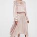 Free People Dresses | Free People Camille Crochet Macrame Midi Dress Size Small | Color: Pink | Size: S