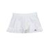 Adidas Skirts | Adidas L Tennis Skirt Pickleball Golf Climalite Active White Performance Ruffle | Color: White | Size: L