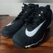 Nike Shoes | Nike Alpha Menace Shark Men Size 9.5 Football Cleats Black/White Athletic Shoes | Color: Black/White | Size: 9.5