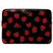 Kate Spade Bags | Kate Spade Madison Black Rose Toss Printed Laptop Sleeve Case Bag $110 N | Color: Black/Red | Size: Os