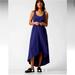 Athleta Dresses | Athleta Presidio High Low Flowy Maxi Dress Nwt New | Color: Blue | Size: Xsp