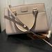 Kate Spade Bags | Kate Spade Madison Blush Satchel Purse With Handles And Shoulder Strap | Color: Cream/Pink | Size: Os