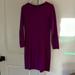 J. Crew Dresses | J Crew Long Sleeve Sheath Dress | Color: Purple | Size: Xs