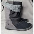 Nike Shoes | **** Nike Black Anthracite Gray Mid Calf Boots (Zz002) Great Condition | Color: Black/Gray | Size: 10