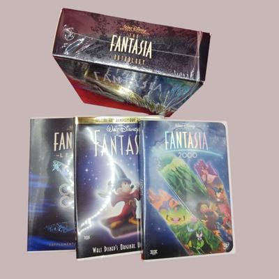 Disney Other | Disney Fantasia 2000 60th Anniversary Edition Dvd Collection | Color: Blue/White | Size: Os