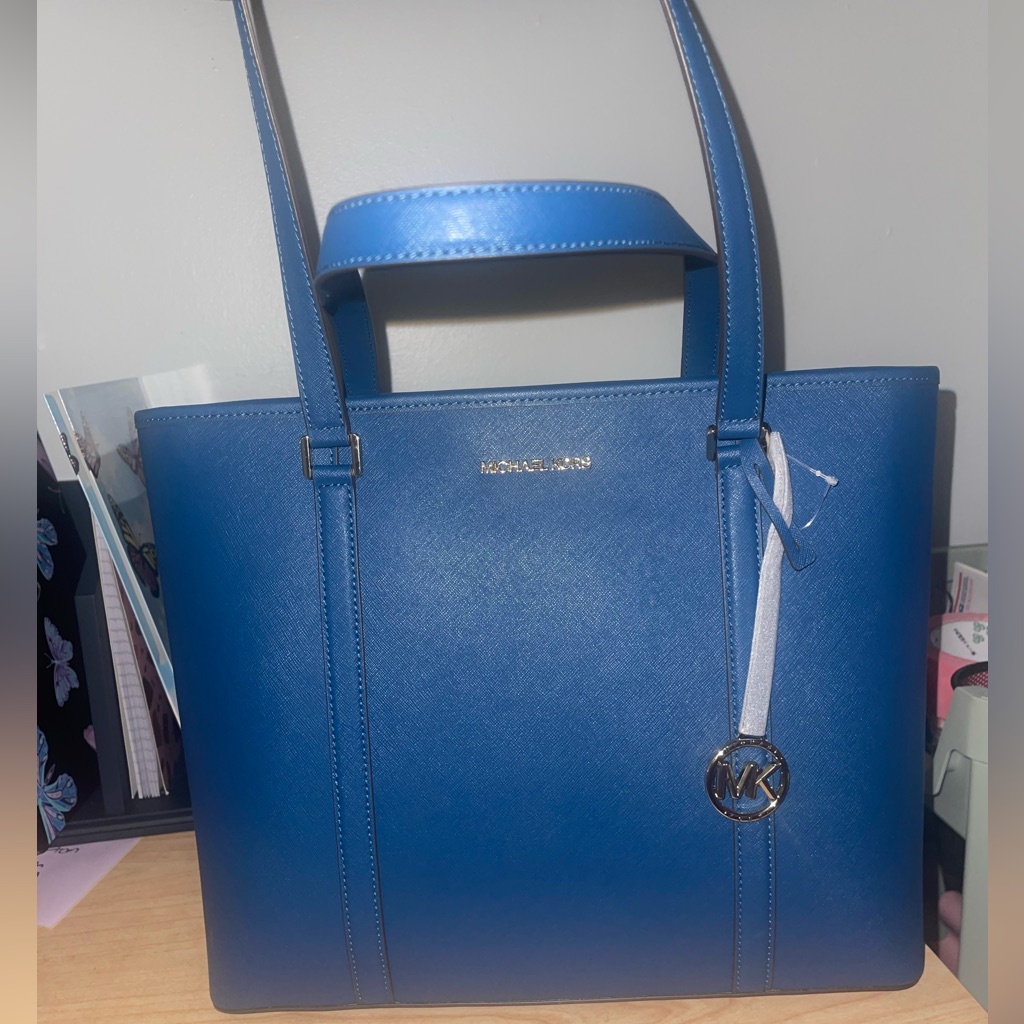 Michael Kors Bags | Bntw Michael Kors Handbag | Color: Blue | Size: M