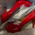 Nine West Shoes | Beautiful Bright Red High Heel Shoes For The Perfect Valentines Date Night | Color: Red | Size: 8.5