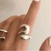 Free People Jewelry | Gorgeous And Trendy Minimalist Brand New 925 Ring | Color: Silver | Size: Os