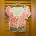 American Eagle Outfitters Tops | American Eagle Soft & Sexy Multicolored Crop Top Size Medium. | Color: White | Size: M