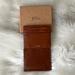 J. Crew Accessories | J Crew Bi Fold Leather Wallet | Color: Brown | Size: Os